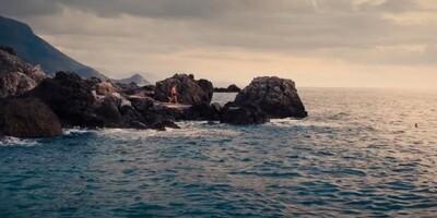 No Time to Die at Spiaggia Cent'Ammari - filming location