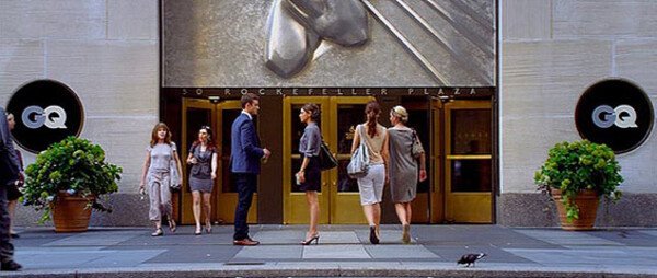Friends with Benefits at 50 Rockefeller Plaza - filming location